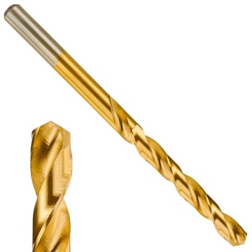 Wiertło do metalu HSS tytan 7,5mm L-69/109mm PRO-WS114