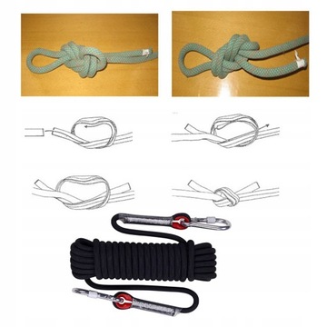 СТАТИЧЕСКАЯ ВЕРЕВКА 12 ММ, 10 М