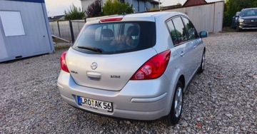 Nissan Tiida Hatchback 1.6 i 110KM 2009 Nissan Tiida Nissan Tiida 1.6 Benzyna 110KM, zdjęcie 7