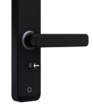 Комбинированный дверной замок с кодовой ручкой Bluetooth WiFi RFID TTLock WC
