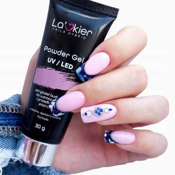 Большой набор акриловых гелей XXL POLY GEL Varnish 30г