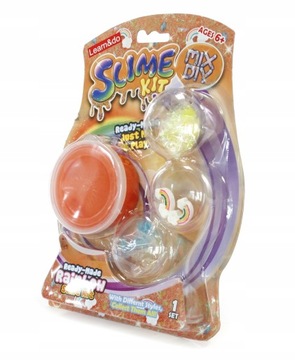 SLIME + AKCESORIA GOTOWY GLUTEK Różne Kolory