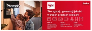 Amica DIM48C1EBVi STUDIO WIDE 45 см Раздвижная дверь + посудомоечная машина OpenDry