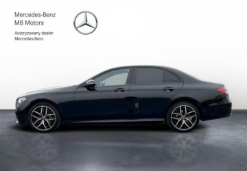 Mercedes Klasa E W214 Sedan 2.0 220d 197KM 2023 Mercedes-Benz Klasa E SalonPL AMG Line Multibeam LED Kamera360 Burmester F, zdjęcie 1