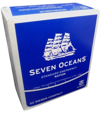RACJE ŻYWNOŚCIOWE MORSKIE 500g SEVEN OCEANS RATION