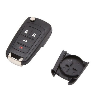 X Autohaux 4 przyciski składane niecięty klucz Fob