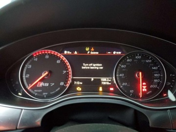 Audi A7 C7 RS7 Sportback Facelifting 4.0 TFSI 560KM 2016 Audi RS7 Sportback 2016 4.0l 4.0 Benzyna 560KM, zdjęcie 9
