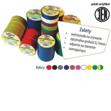 Taśma Repero 711E niebieska 19mm x 20m TTE711E4-0019-20