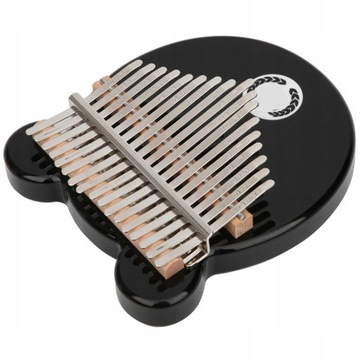 Фортепиано Kalimba с 17 клавишами и большим пальцем, акриловый кристалл