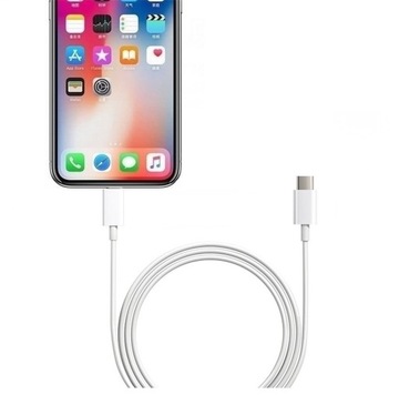 Kabel USB typ C - Apple Lightning Apple 2m biały