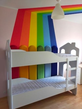 PANELE TAPICEROWANE ŚCIENNE DLA DZIECI DO POKOJU 20x100 PŁOTEK+ GRATIS
