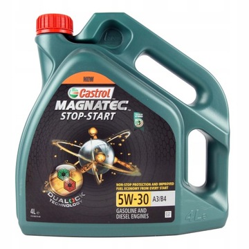 OLEJ CASTROL MAGNATEC 5W30 A3/B4 4L + Zapach