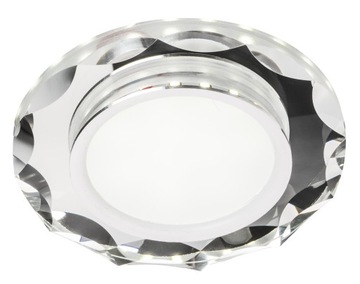 SSP-25 CH/TR+WH 8W LED 230V RING LED BIAŁY oczko sufitowe lampa sufitowa O