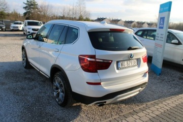 BMW X3 F25 2015 BMW X3 Salon Polska Panorama Kamera Skóra Webasto, zdjęcie 7