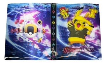 Альбом с Пикачу Pokemon GO Classroom на 240 карт + подарок 100 бесплатных карт