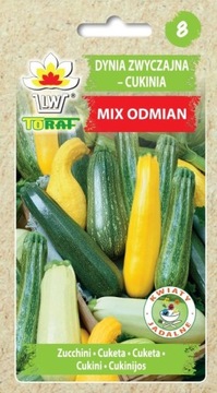 Nasiona Cukinia MIX odmian 3g
