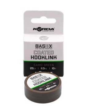 KORDA Basix Coated Hooklink 25lb 10m PRZYPONOWA