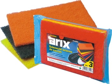 Arix Splendelli Czyściki Ścierne Kolor 3 szt T1222