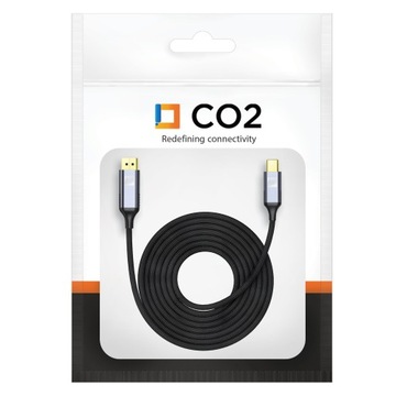 ПОРТ ДИСПЛЕЯ USB-C КАБЕЛЬ-АДАПТЕР-концентратор USB TYPE C DP 8K 60 Гц 2 м