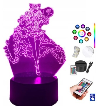 Lampka Nocna League of Legends 16 kol LED PLEXIDO