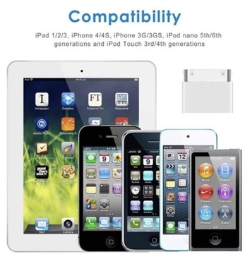 АДАПТЕР ДЛЯ ПРОДУКЦИИ APPLE 8PIN FEMALE - 30PIN