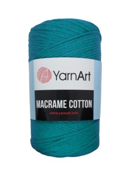 Sznurek bawełniany do makramy YarnArt Macrame Cotton nr 783 morski, 2,5mm