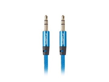 kabel audio 2x mini jack 3.5mm 1m oplot Premium