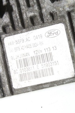 51903151 JEDNOTKA MOTORU 1.2 51 2011 FORD KA (RU8)