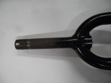 Жесткая вилка 24 дюйма, черная резьба 1 дюйм.