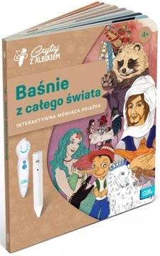 АЛЬБИ ЧИТАЙТЕ С АЛЬБИКОМ СКАЗКИ ВОКРУГ СВЕТА ГОВОРЯЩАЯ КНИГА АЛЬБИК U1C