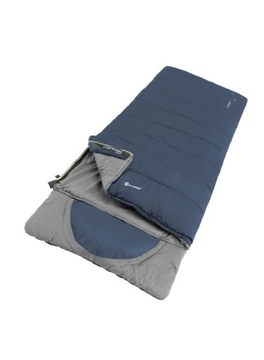 Outwell Contour Lux Sleeping Bag, Left zipper, Deep Blue