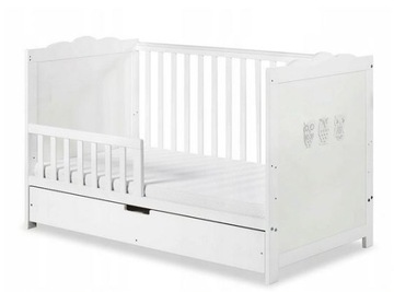 MARSELL ДЕТСКАЯ КРОВАТЬ 120X60 БЕЛЫЙ KLUPŚ