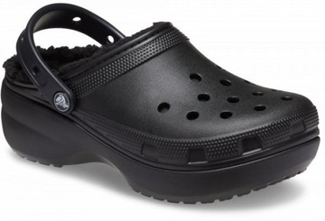 Damskie Buty Chodaki Platforma Crocs Lined 207938 Clog 39-40