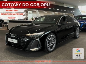 Audi A6 C8 Limousine Plug-In Facelifting 2.0 50 TFSI e 299KM 2025 AUDI A6 e-Hybrid quattro Sedan (299 KM) 2025