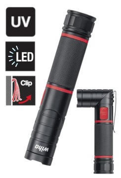 WIHA LATARKA Z LASEREM ŚWIATŁEM LED ORAZ UV 41286