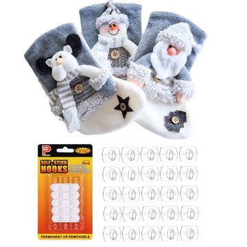 3 РОЖДЕСТВЕНСКИХ НОСКА В ПОДАРОК ​​Декоративная туфелька ДЛЯ КАМИНА Декоративная на окно