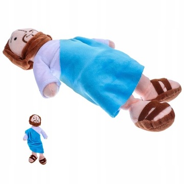 Dekoracyjna figura poduszka zabawka jezus lalka