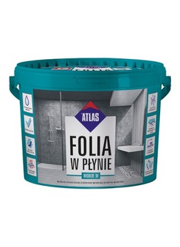 ATLAS WODER W - FOLIA W PŁYNIE HYDROIZOLACJA 4,5KG