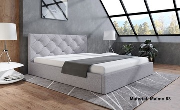 Кровать для спальни S4 с мягкой обивкой контейнер 160x200
