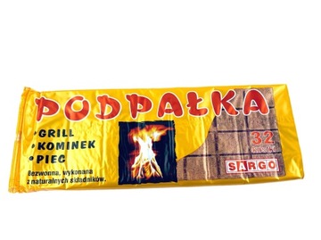 PODPAŁKA DO GRILLA KOSTKI EKOLOGICZNE, SUPER, ECO.