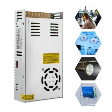 TRANSFORMATOR DC 12V 50A 600W ZASILACZ AC 220V-12V