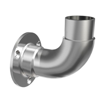 Mocowanie słupka balustrady lub rury Ø42,4 x 2,0 mm do ściany model 0308