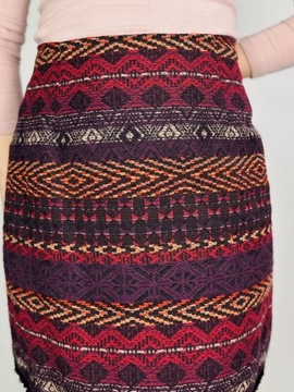Spódnica prosta azteckie wzory L 40 New Look