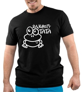 KOSZULKA MĘSKA T-SHIRT BLUZKA TSHIRT PREZENT NA DZIEŃ OJCA TATY RODZICÓW T5