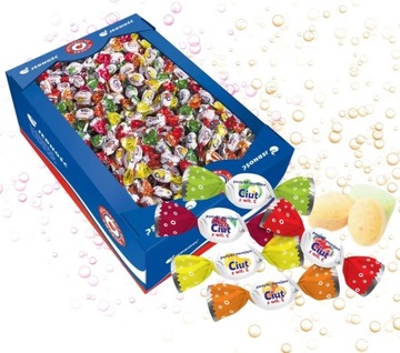 Ciut mini pastylki musujące z witaminą C 2kg Jedność | mini cukierki