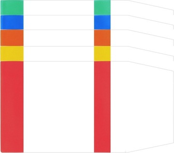 OKŁADKA na ZESZYT nastawna A5 regulowana 5szt. MIX