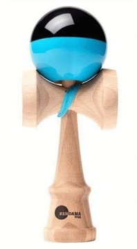 Kendama Kaizen 3.0 Shift Half Split | Sticky Black Blue