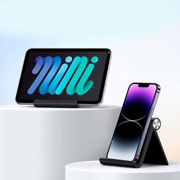 НАСТОЛЬНАЯ ПОДСТАВКА ДЛЯ ТЕЛЕФОНА, ПЛАНШЕТА, РЕГУЛИРУЕМАЯ, ПРОЧНАЯ