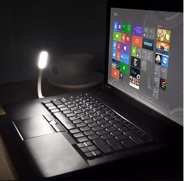 Lampka LED USB DO LAPTOPA NOTEBOOKA NA BIURKO