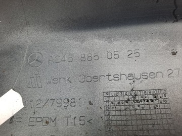 MERCEDES B TŘÍDA W246 6xPDC NÁRAZNÍK PŘEDNÍ